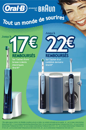 Oral-B bulletin recto